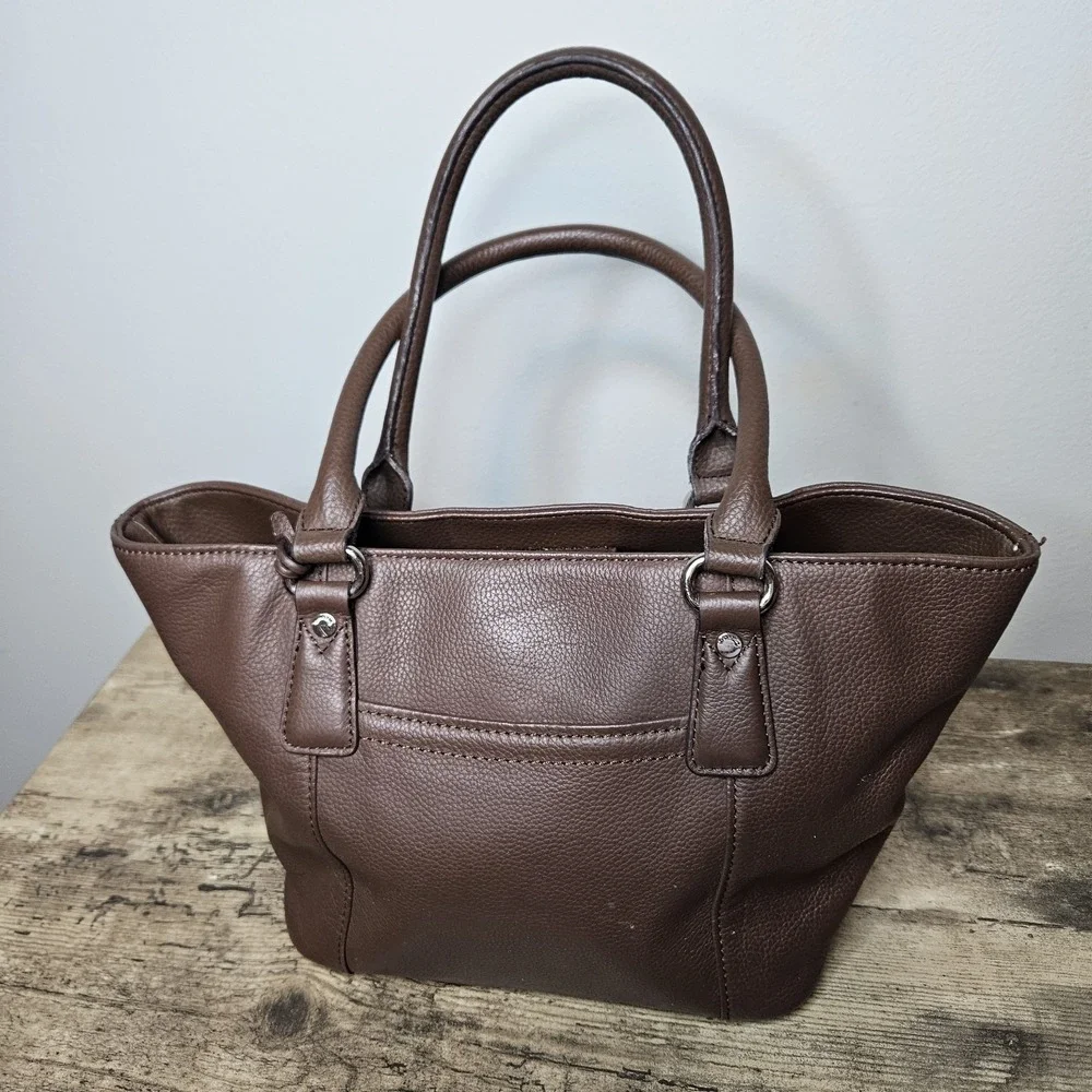 Tignanello Leather Handbag similar to Coach Penelope Bag